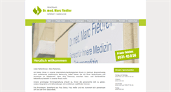 Desktop Screenshot of praxis-fiedler.com
